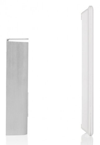 intercominstallatie DIC-21112 aluminium wit/zilver