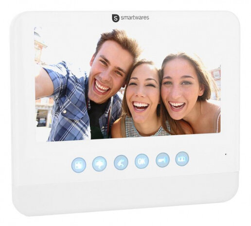 video-intercom DIC-22202 uitbreiding 17,8 cm wit