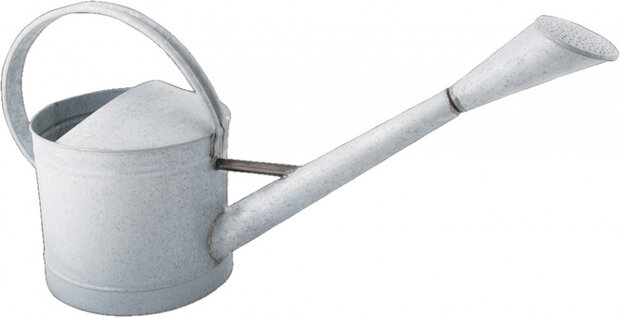 gieter 4,5 liter 63 x 29,2 cm zink grijs