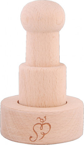 potpers 7,5 x 12,2 cm hout naturel