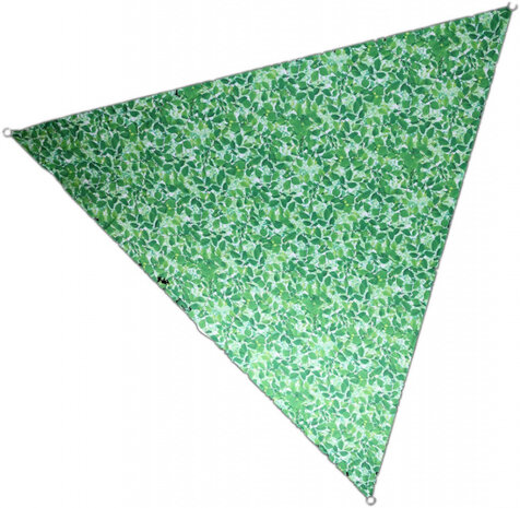 schaduwdoek Bladeren 282 cm polyester groen