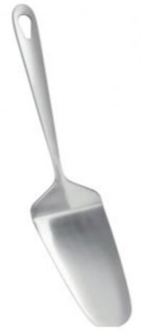 taartschep 24,6 x 5,7 x 2,4 cm RVS zilver
