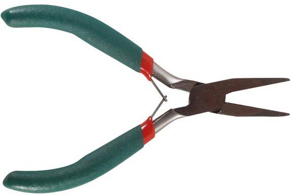 platbektang VT054 125 mm staal zilver/groen