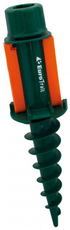 parasolhouder 10 x 42 cm PP groen/oranje