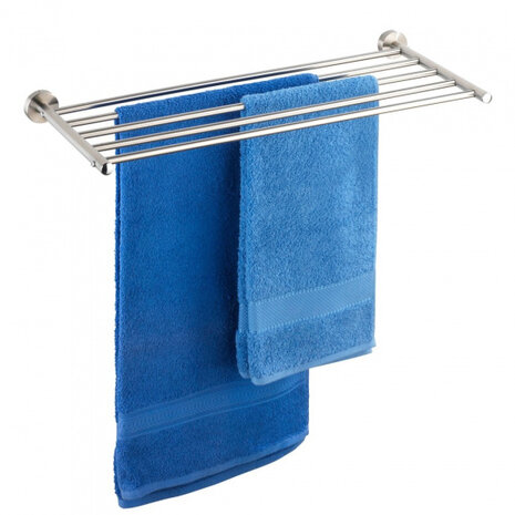 handdoekrek Faella 69,5 x 29,5 cm RVS zilver