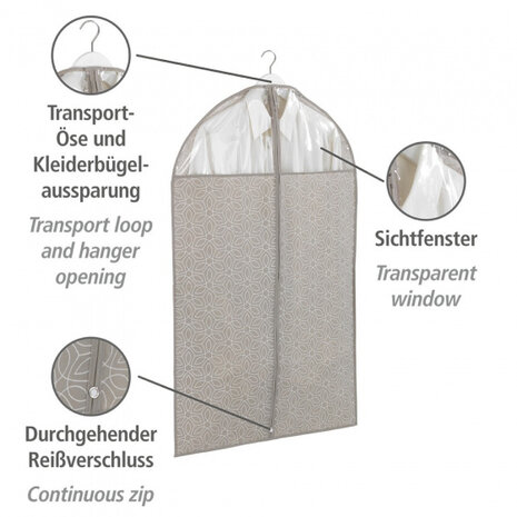 kledinghoes Balance 160 x 75 cm polypropyleen beige