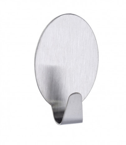 plakhaken maxi RVS zilver 2 stuks