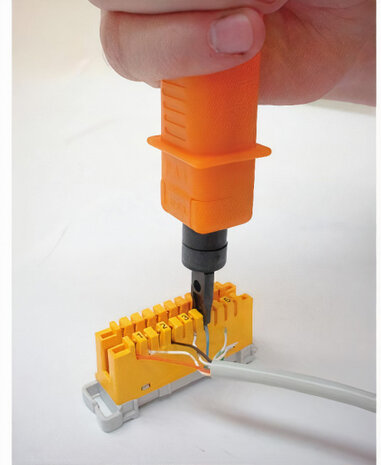 telecom impact tool kabels 20 cm oranje