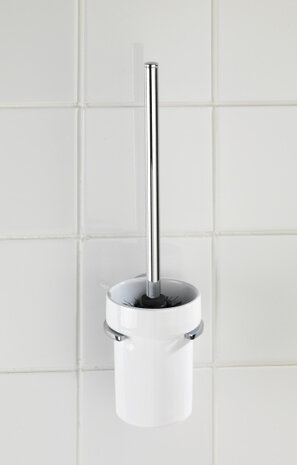 toiletborstel Vacu&uuml;m-Loc Capri 37 cm RVS 4-delig