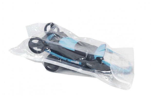 vacu&uuml;mzak Jumbo Cube XXL 180 x 90 x 50 cm transparant