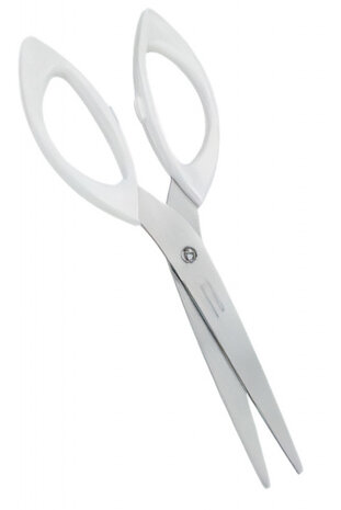 keukenschaar 28 cm RVS wit/zilver