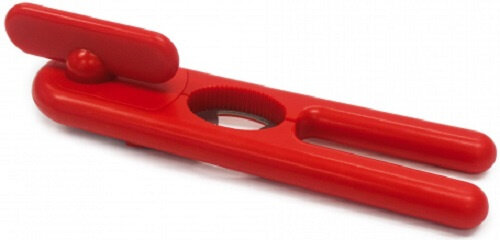 blikopener Multifunctioneel 19,8 cm RVS rood