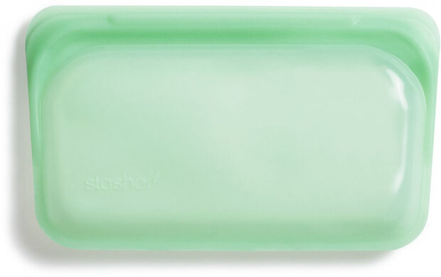 vershoudzakje 13 x 24 cm siliconen groen 293 ml