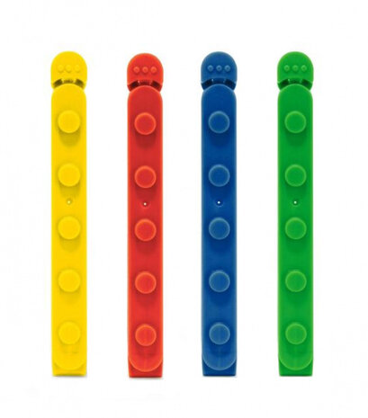 vershoudklemmen stapelbaar 10 cm ABS 8 stuks