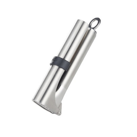 knoflookpers 18 x 5,7 x 3,1 cm RVS zilver