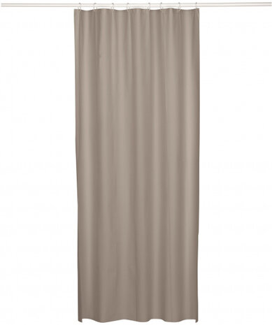 douchegordijn Largo 200 x 120 cm taupe