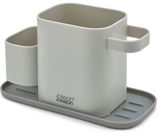 gootsteen organiser 21,3 x 10,1 cm grijs/wit