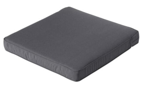 loungekussen Panama Luxe 60 x 60 cm polykatoen grijs