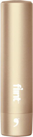 pluizenroller Metallic 3,3 x 13,5 cm goud