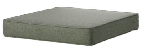 loungekussen Manchester 73 x 73 x 10 cm dralon groen