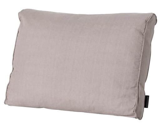 loungekussen Basic 60 x 43 x 10 cm polykatoen taupe