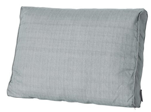 loungekussen Basic 60 x 43 x 10 cm polykatoen grijs