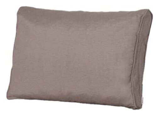 loungekussen Panama 60 x 43 x 10 cm polykatoen taupe
