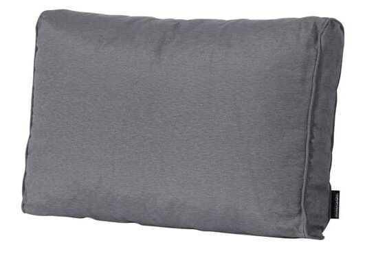 loungekussen Panama 60 x 43 x 10 cm polykatoen grijs