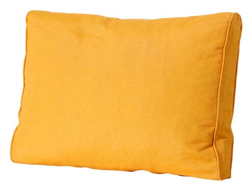 loungekussen Panama 60 x 43 x 10 cm polykatoen geel