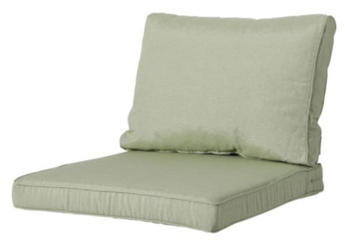 loungekussen Panama 60 x 43 x 10 cm polykatoen groen