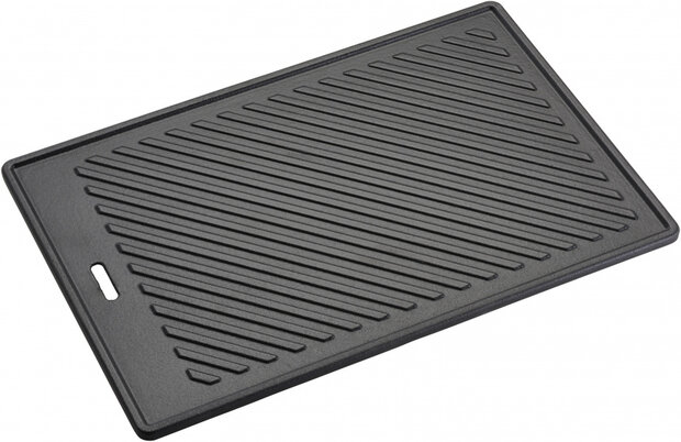 grillplaat Videro G6 44,5 x 30 cm gietijzer zwart