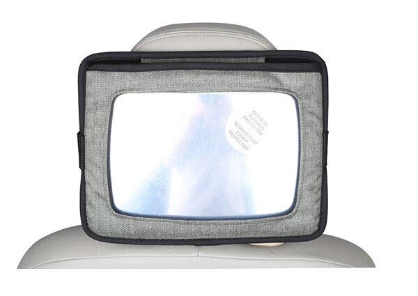 tablethouder met spiegel 22 x 28 cm acryl/polyester