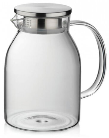 schenkkan Luna 1,5 liter glas transparant