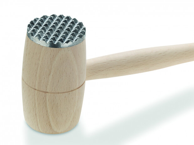 vleeshamer Maribor 29,5 x 9,5 cm hout bruin