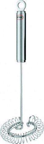 spiraalgarde 22 x 8 cm RVS zilver