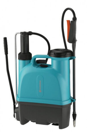 rugspuit 12 liter blauw/zwart