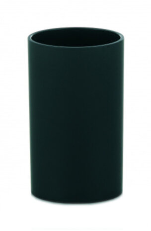 tandenborstelhouder Dark 6,5 x 11,5 cm zwart
