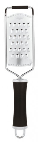 rasp 30 cm edelstaal zilver/zwart