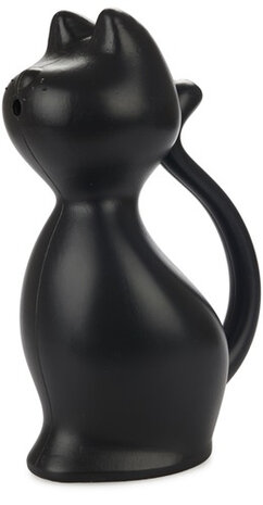 plantengieter Meow 2 liter 30 x 18 cm zwart