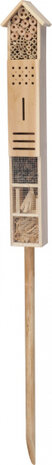 insectenhotel 79 x 15 x 10 cm hout naturel
