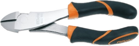 zijkniptang 1084BM 160 mm staal zwart/oranje/zilver
