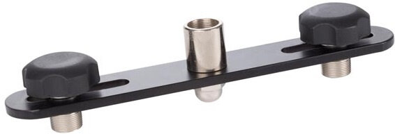 microfoonadapter 20 cm 5/8 inch zwart