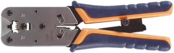 krimptang modulaire connector 8P8C (RJ45) blauw