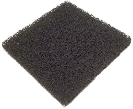 koolstoffilter Vtsfi 13 x 13 cm koolstofvezel zwart