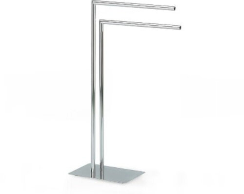 handdoekrek Style 30 x 81 cm staal zilver