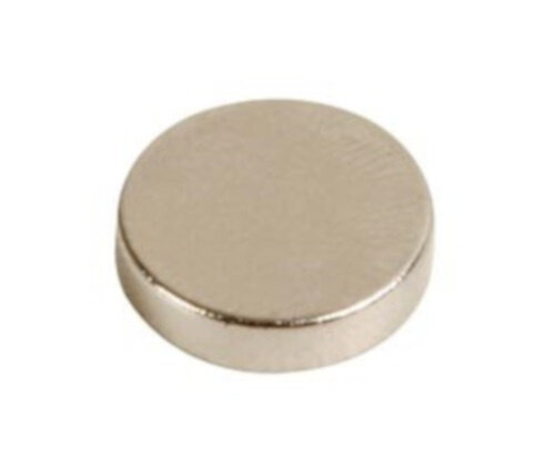magneet 12 x 12 x 3 mm neodymium zilver 6 stuks