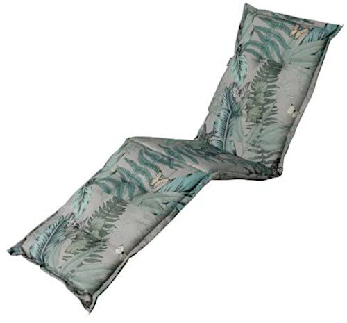 ligbedkussen Scott 200 x 65 cm katoen/polyester grijs