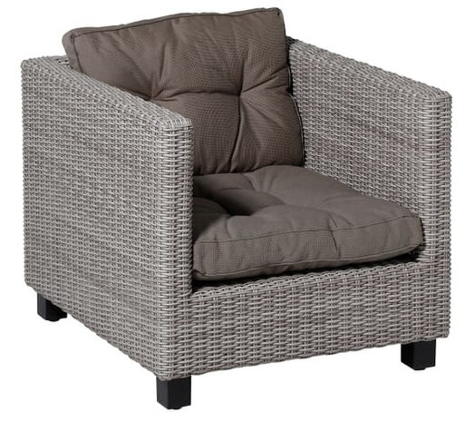 rugkussen Florance Rib 43 x 73 cm dralon taupe