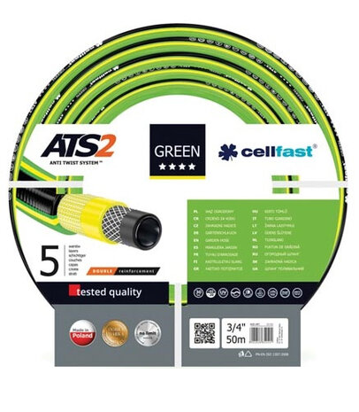 tuinslang ATS2 3/4 inch 50 meter polyester groen