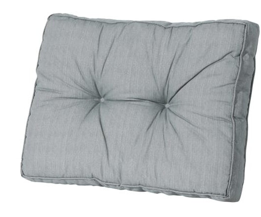 rugkussen Florance Basic 43 x 60 cm polykatoen grijs